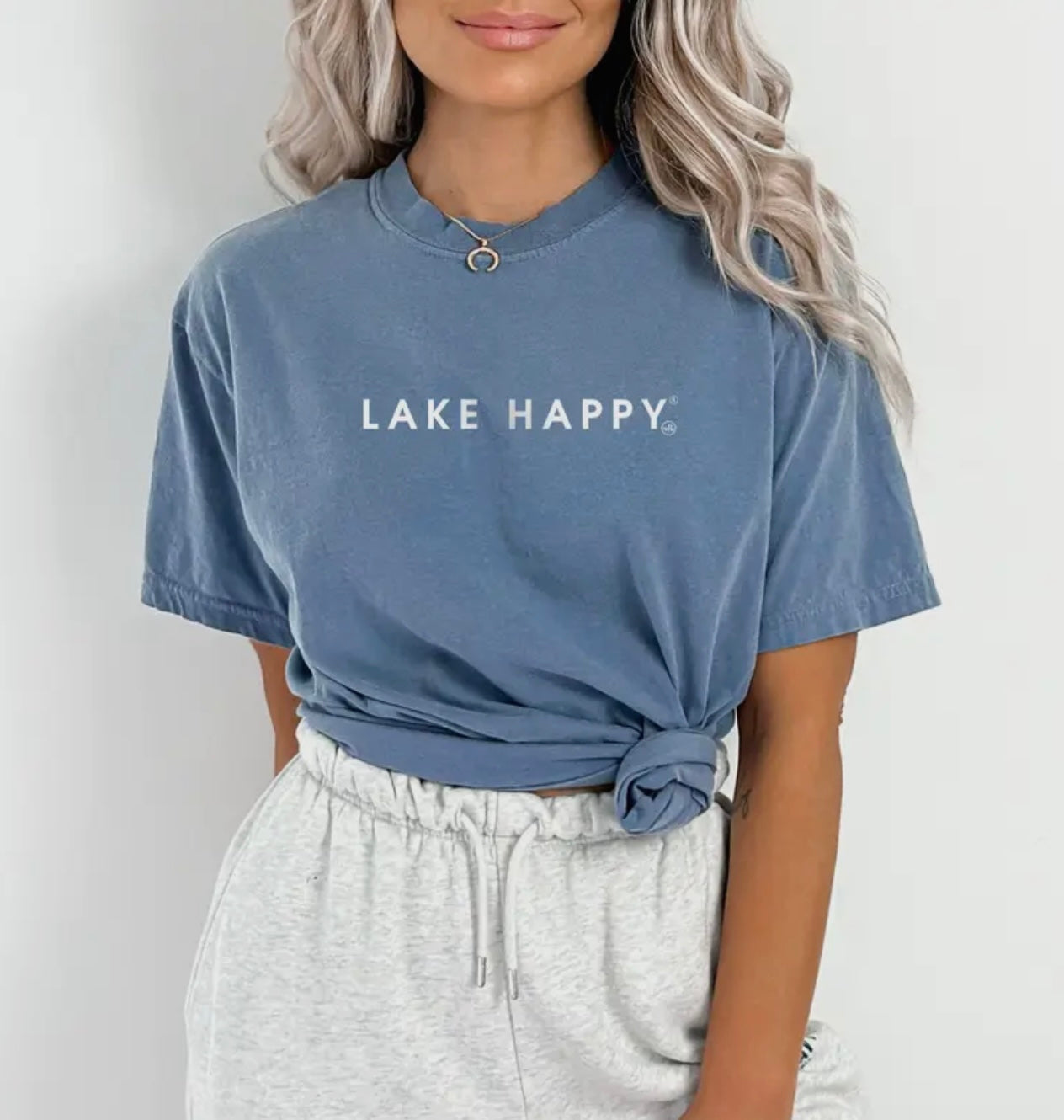 Lake Happy tee