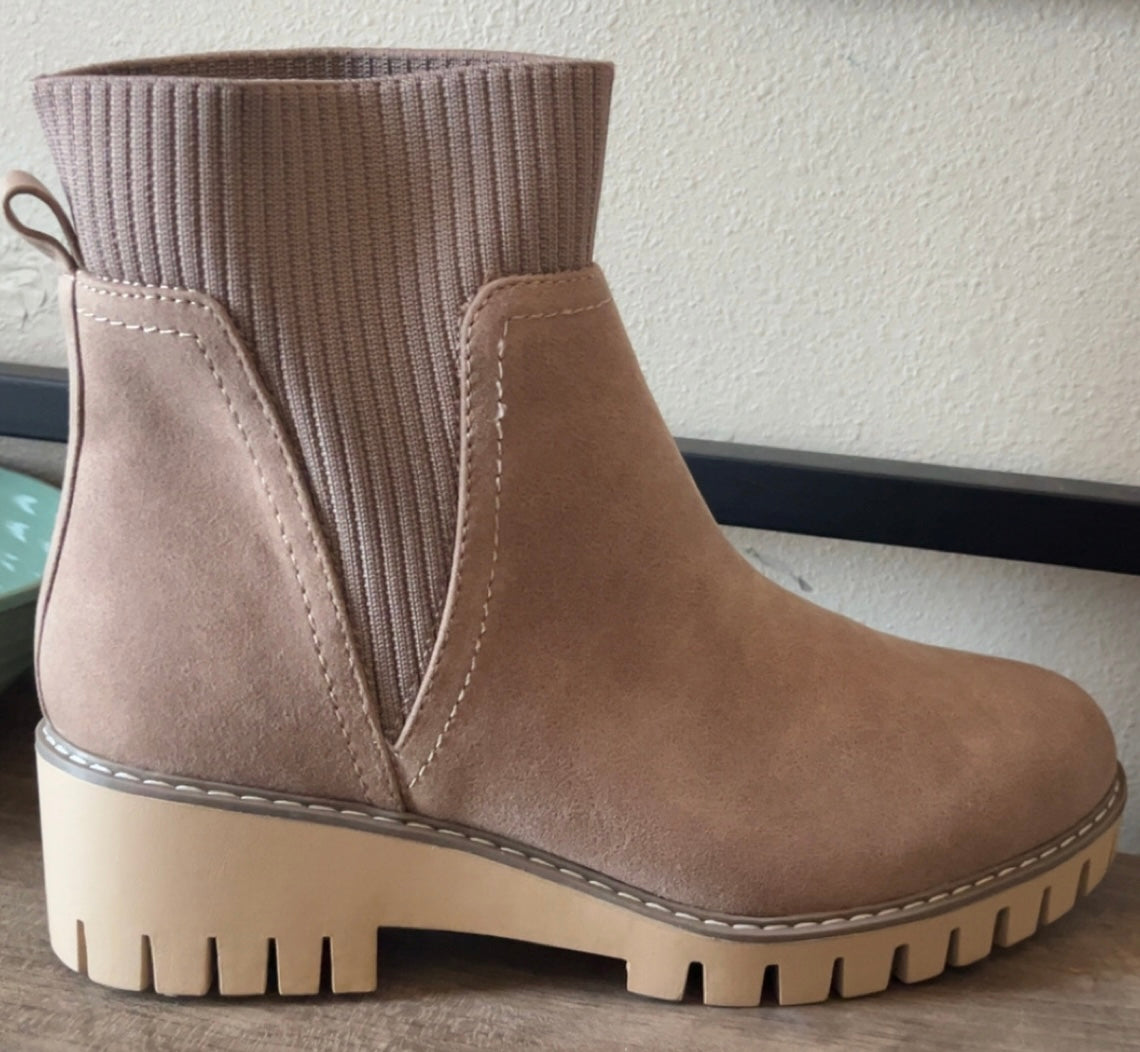 Cuffed Slip on Boot