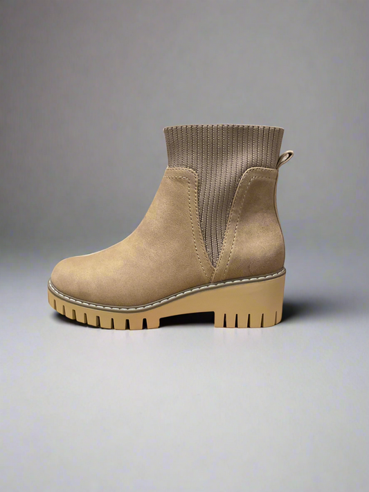 Cuffed Slip on Boot