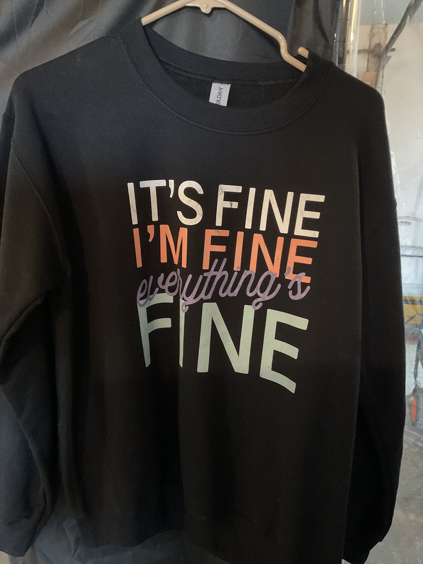 It’s Fine Crew Neck Sweatshirt