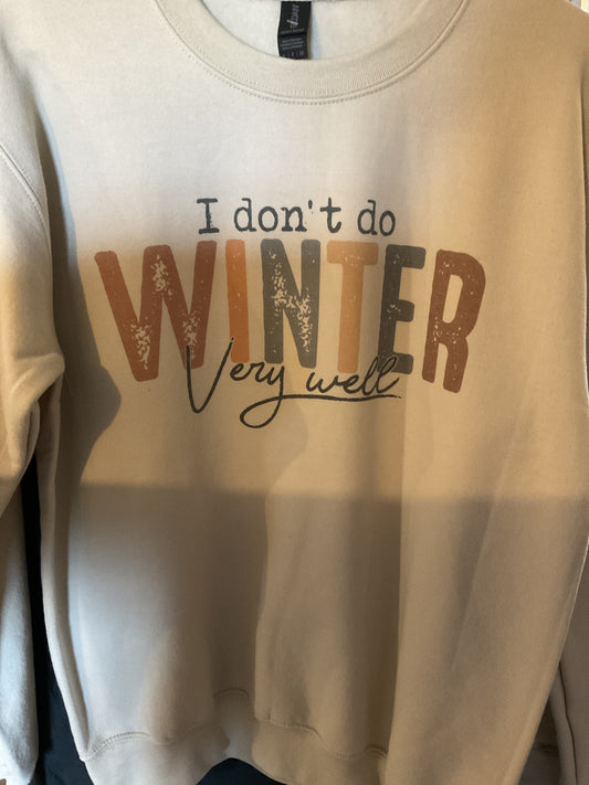 I Don’t Do Winter Sweater